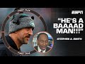 HE&#39;S A BAAAAD MAN! 🔊 - Stephen A. defends Aaron Rodgers! | First Take