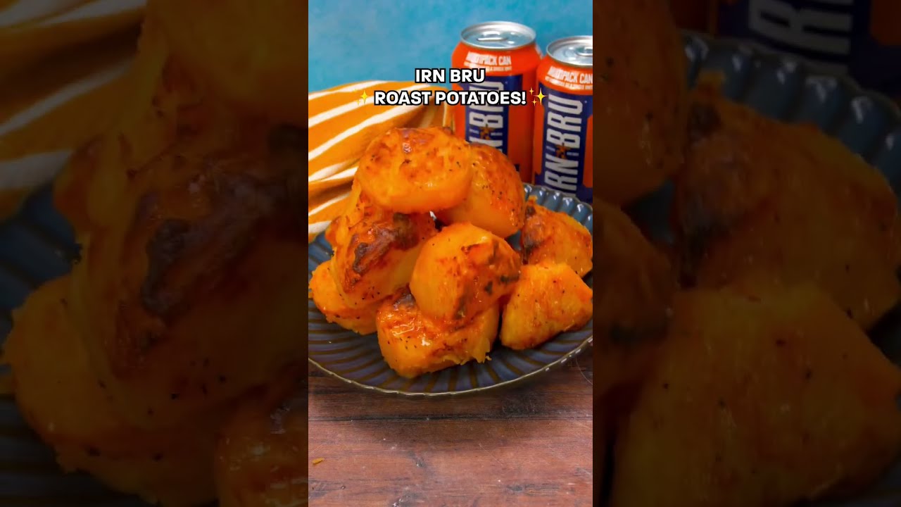 IRN BRU ROAST POTATOES! 🧡💙 