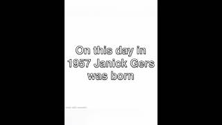 Happy 69th Birthday Janick Gers