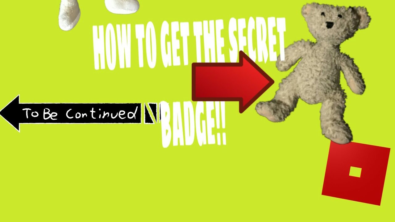 How To Get The Secret Badge Bear Alpha Roblox Youtube - roblox bear secret badges