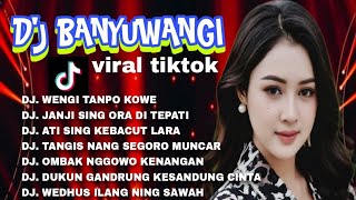 Download lagu DJ BANYUWANGI VIRAL TIKTOK ♥️ WENGI TANPO KOWE_JANJI SING ORA DI TEPATI ♥️ PALING BANYAK DI SUKAI