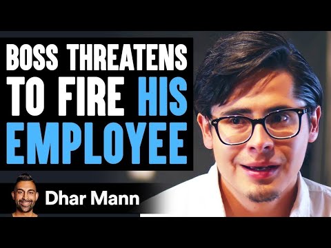 boss-threatens-to-fire-employee,-what-employee-does-is-shocking-|-dhar-mann