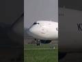 The penultimate built 747 at Stuttgart Airport!