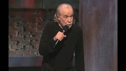 George Carlin -- Minority Language