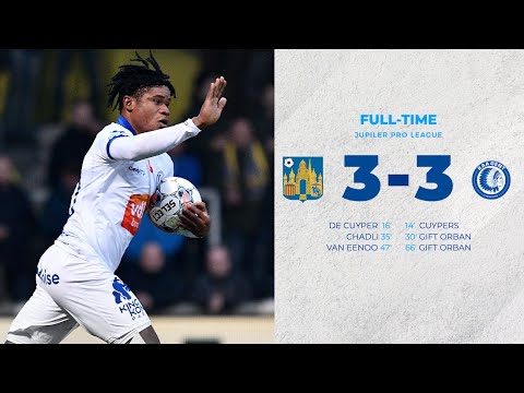 Westerlo Gent Goals And Highlights