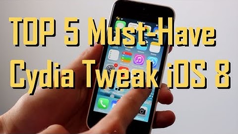 Five Must-Have FREE iOS 8 Cydia  Tweaks/Apps for iPhone & iPod Touch