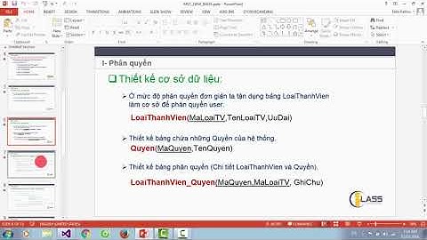 BÀI 5 17  HƯỚNG DẪN PHÂN QUYỀN MVC