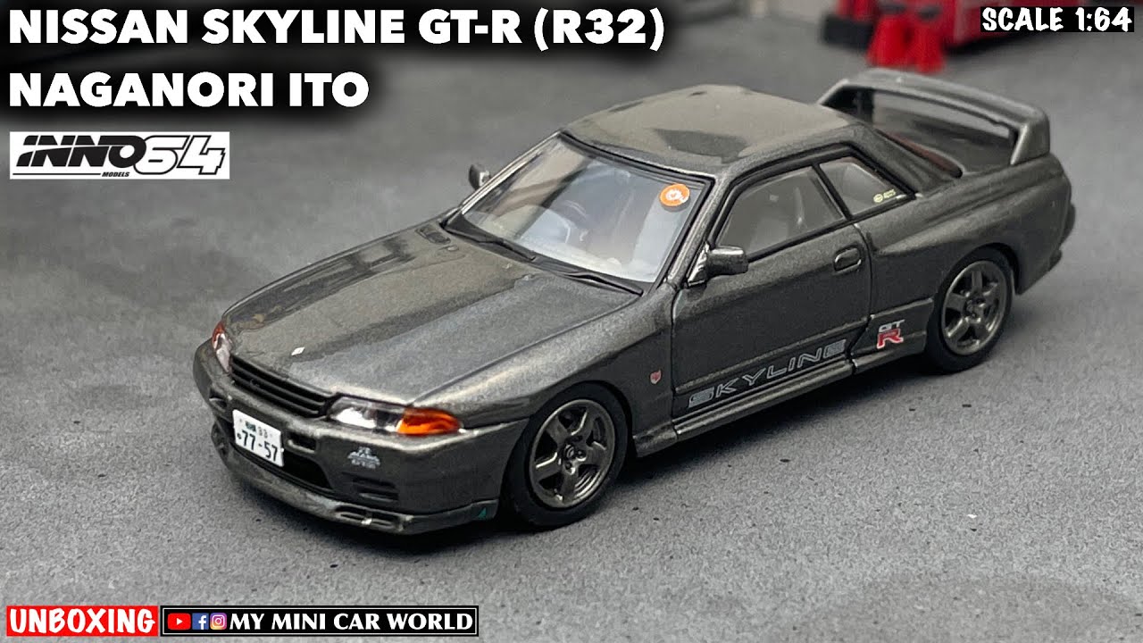 Skyline GT-R (R32) Naganori Ito 限定 INNO 64 Nissan Skyline GTR R32 Naganori Ito. Special Edition