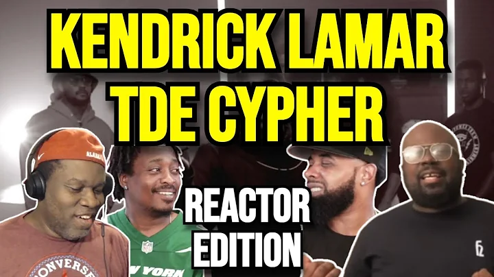 Kendrick Lamar - TDE 2013 BET Cypher - REACTION MASHUP