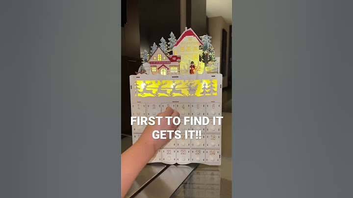 I made a LUXURY advent calendar 🎁