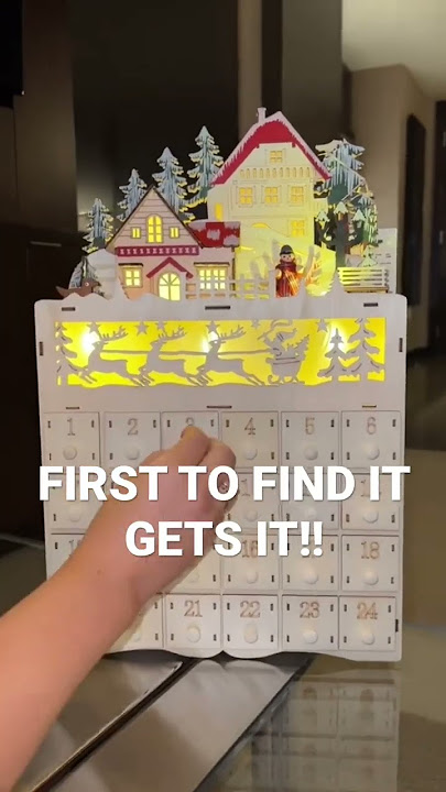 I made a LUXURY advent calendar 🎁