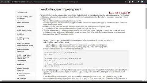 DATA STRUCTURE AND ALGO USING PYTHON || WEEK 4 PROGRAMMING ASSIGNMENT || WITH PROOF 100%