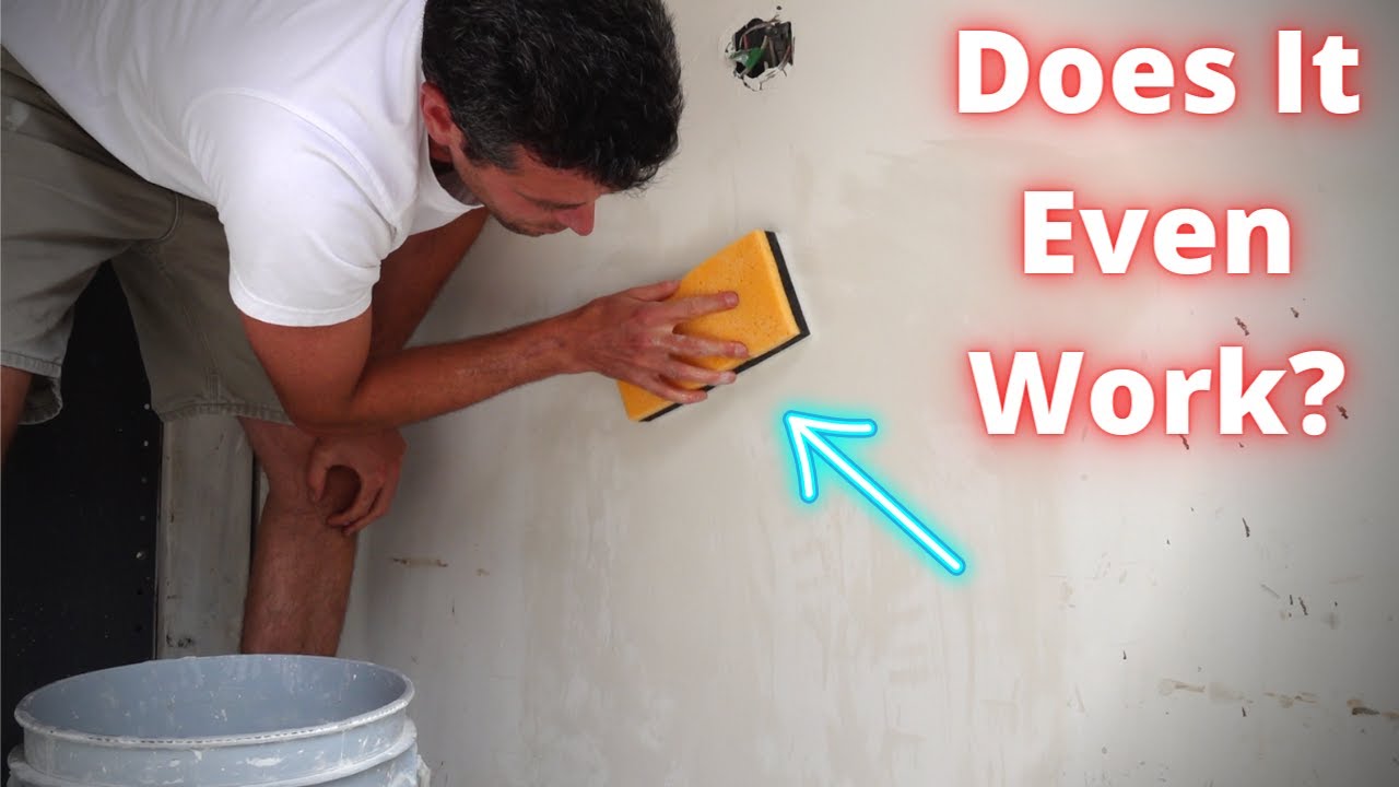 How to Wet Sponge Drywall Joint Compound