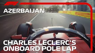 Charles Leclercs Pole Lap 2022 Azerbaijan Grand Prix Pirelli