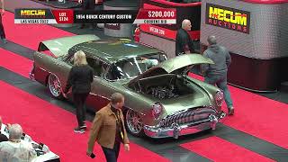 Sold For 225000 - 1954 Buick Century Custom Mecum Las Vegas 2022