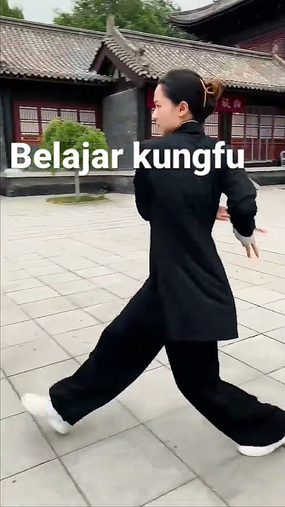 mempelajari gerakan kungfu