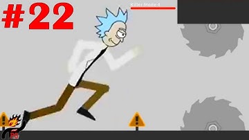 Stickman Backflip Killer 4 Part 22 All Levels Parkour & Killer Mode 100% / Android Gameplay HD