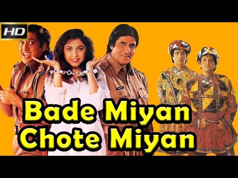 BADE MIYAN CHOTE MIYAN (1998) FULL MOVIE HD [GOVINDA ] AMITABH BACHCHAN