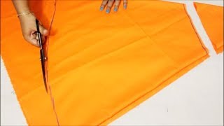 Umbrella Cut Skirt(Step By Step)Cutting & Stitching Easy To Make