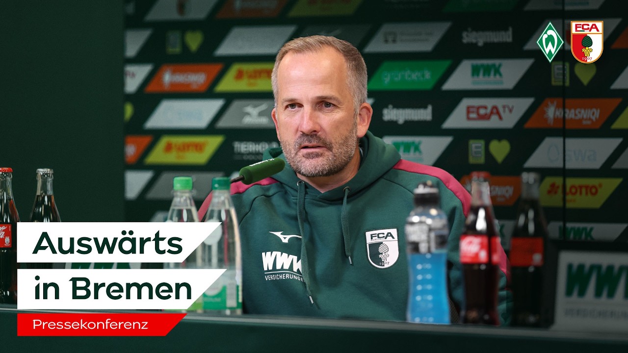 Pressekonferenz vor Bremen | Manuel Baum