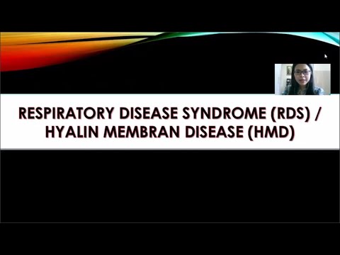 Materi RDS (Respiratory Disease Syndrome)