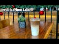 Caf vlog ep809  latte glac aux noisettes  caf noisette  comment faire des boissons au caf