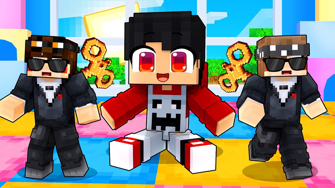 O BEBÊ tem SEGURANÇAS BRINQUEDOS no Minecraft