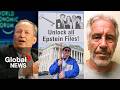 US DOJ accused of withholding Epstein files about claims against Trump
