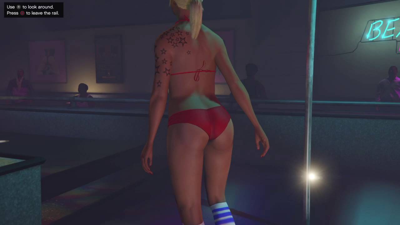 Grand Theft Auto V- Chettah the stripper - YouTube.