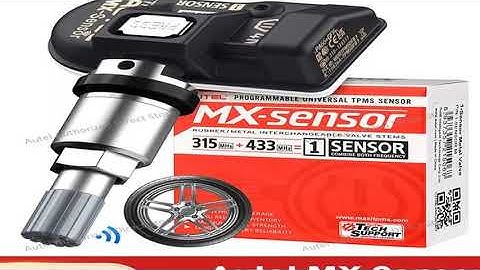 Autel MX Sensors 2in1 Press-in Sensor 315MHz + 433MHz frequencies Tire Replacement TPMS Sensor Work