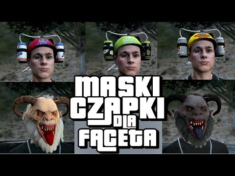 CZAPKI Z PUSZKAMI PIWA I ŚWIĄTECZNE MASKI ZA DARMO GTA 5 GLITCH NA STROJACH DLA MĘŻCZYZNY buchanan park