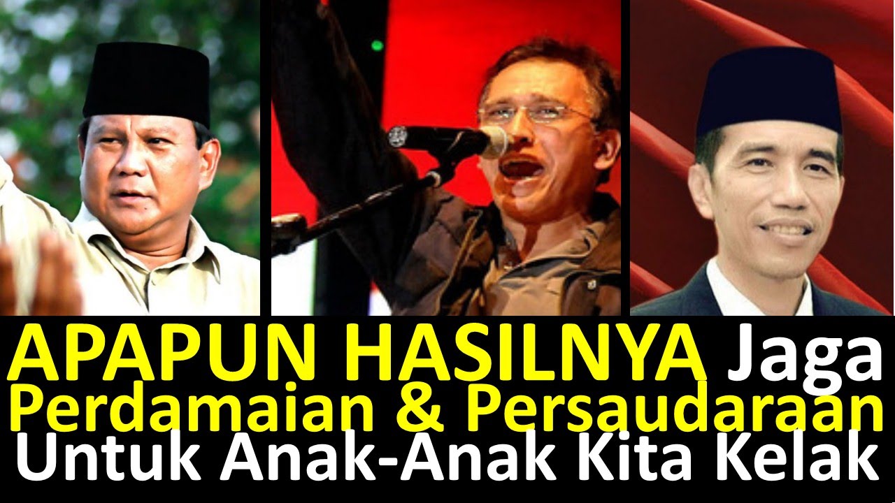 Lagu Pesan Seorang Fans Iwan Fals Untuk Jokowi JK Vs Prabowo Hatta