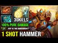 How to 1v5 Offlane Omniknight with Disperser Mana Burn 100% Pure Damage Hard Carry Dota 2