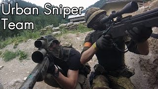 Airsoft Sniper Gameplay - Scope Cam - Urban Sniper Team