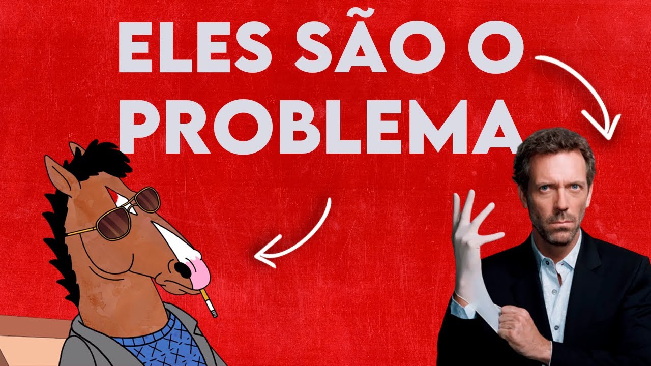 Depressivos são babacas? (House x Bojack Horseman)