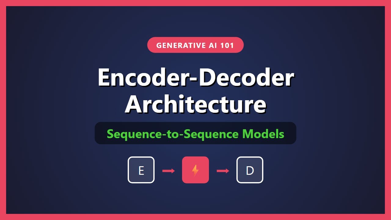 Архитектура кодировщика-декодера: объяснение моделей Seq2Seq для начинающих.
