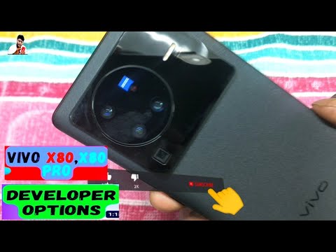 vivo x80 pro developer options ll developer settings vivo x80 pro