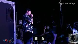 JRLDM - LAGI NALANG (live) | UNTAMED PROD.