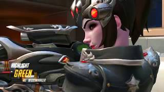 Widowmaker Headshot Jumpshot (Overwatch Highlight)
