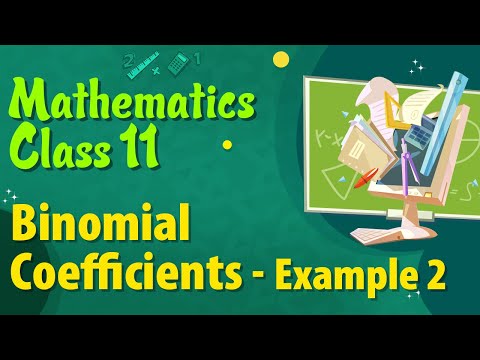 Binomial Coefficients Example 2 - Binomial Theorem - Class 11 Mathematics
