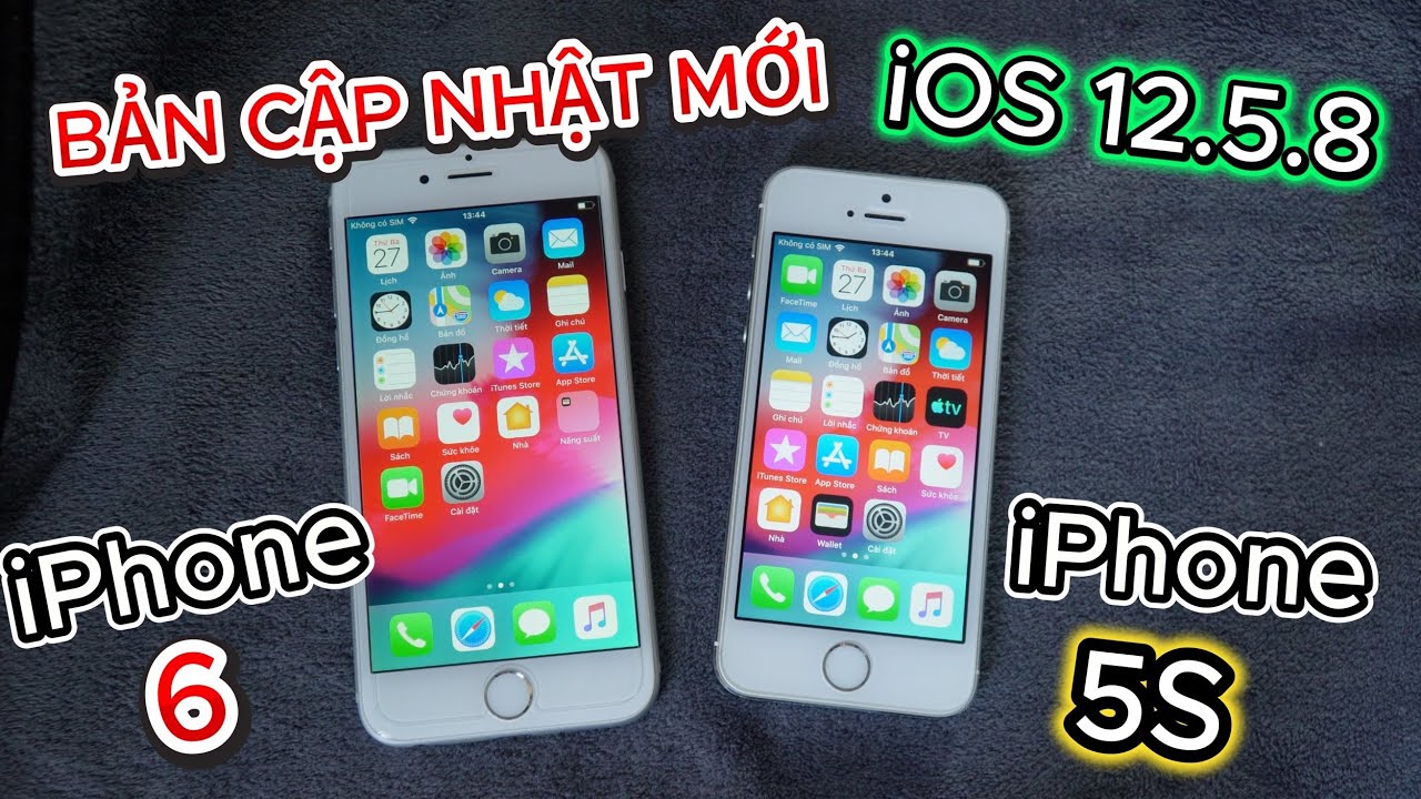 Ngày 27/01/2026 - Apple Phát Hành Bản Cập Nhật Mới Cho iPhone 5s & iPhone 6 đã hơn 10 năm tuổi !!!