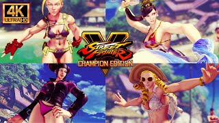 Street Fighter V - Critical Arts (Swimsuits) 👙🏊‍♀️