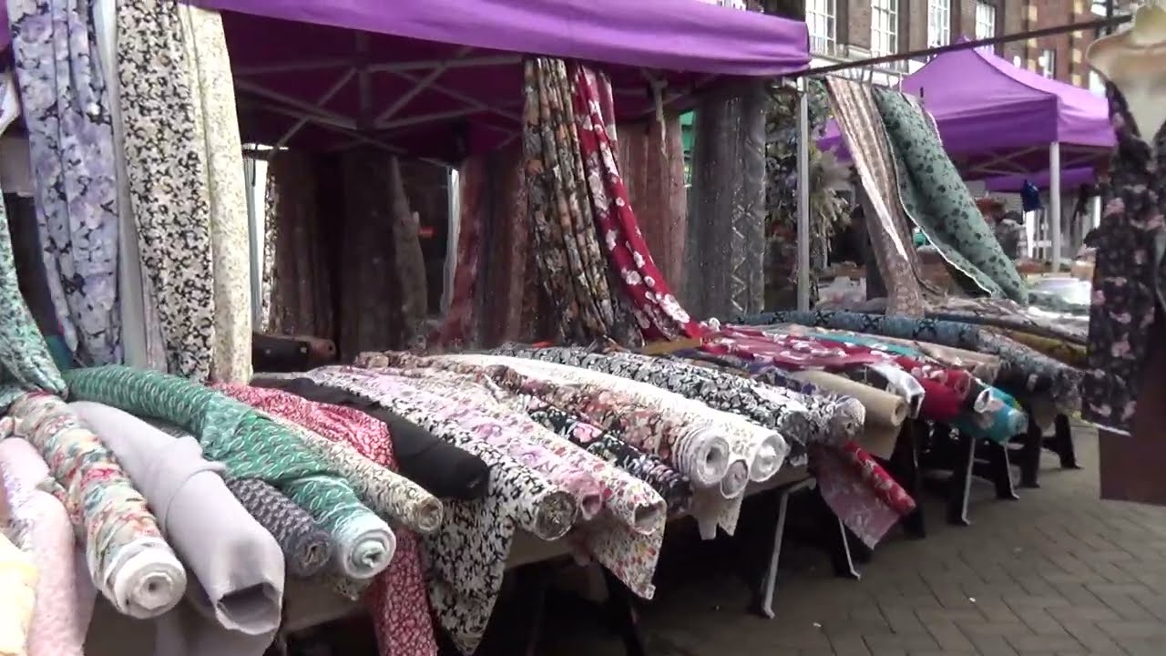 Rotherham Town centre Thursday Asian market our English culture and heritage is disappearing.