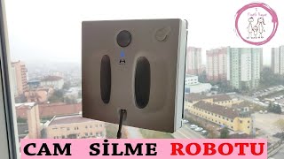 XIAOMI HUTT W66 GLASS WIPING ROBOT BOX OPENING AND WIPING TEST!