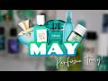 MAY PERFUME TRAY 2026! 💙🦋🩵PERFUMES + BODY MISTS I WILL BE WEARING THIS MONTH