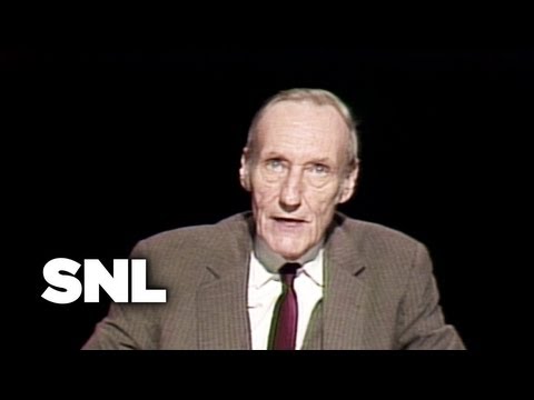 Guest Performer: William S. Burroughs - Saturday Night Live