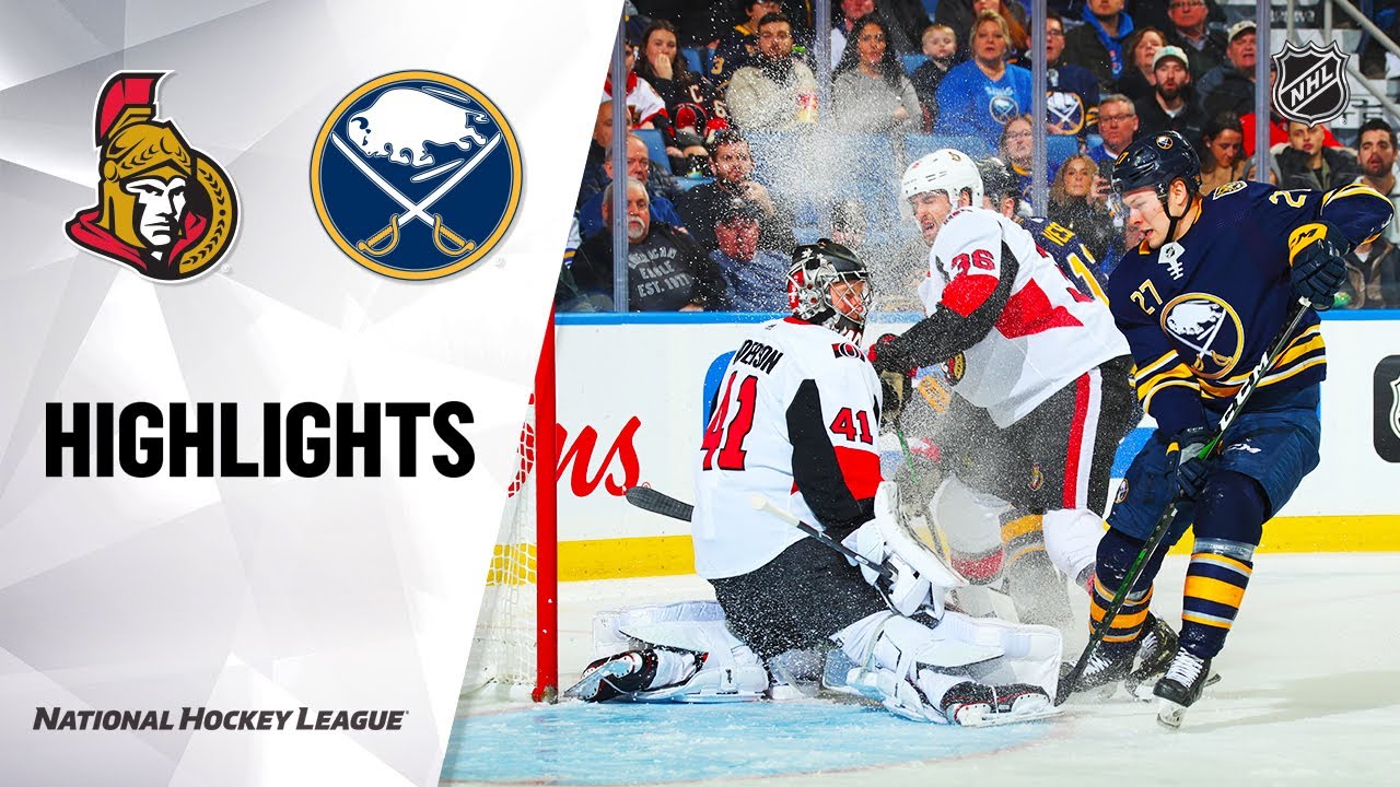 NHL Highlights | Senators @ Sabres 1/28/20
