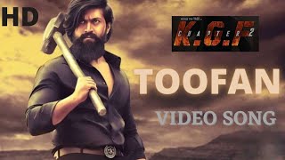 Toofan video song (Hindi)               KGF Chapter 2 Rocking star Yash #kgfverse