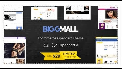 BiggMall - Multipurpose OpenCart 3 Theme | Themeforest Templates