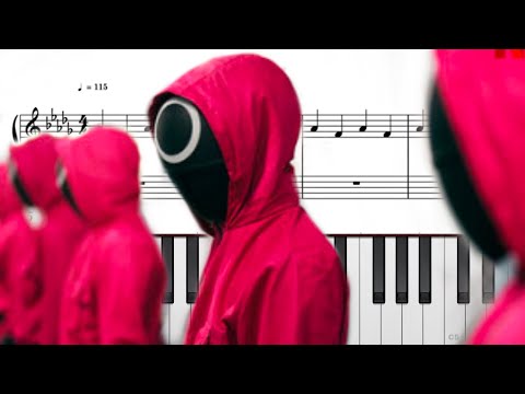 Pink Soldiers (쉬운 악보) - 오징어 게임 OST